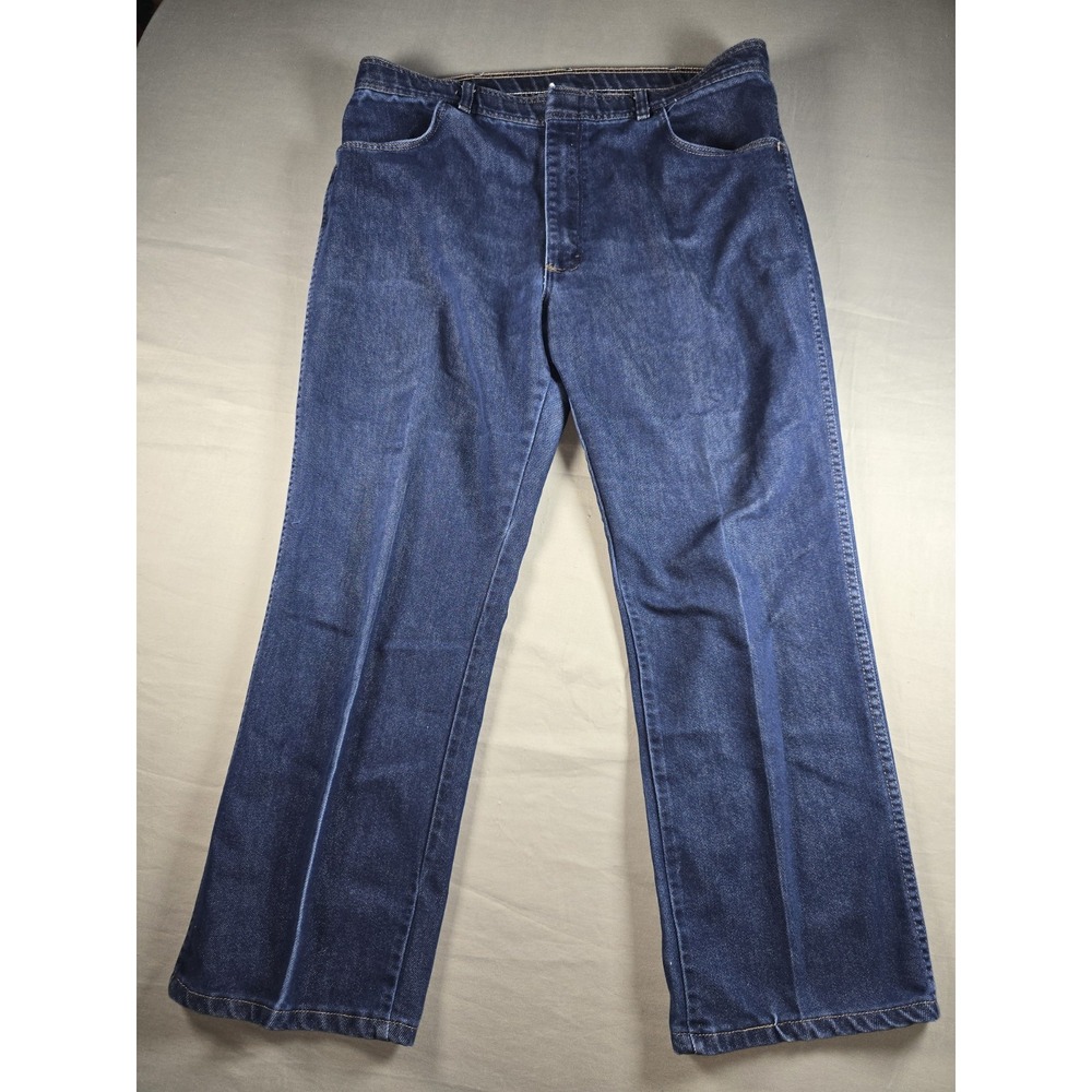 Wrangler 85498PS Men's Made in USA Jeans Hook Closure Flex Fit 40x30